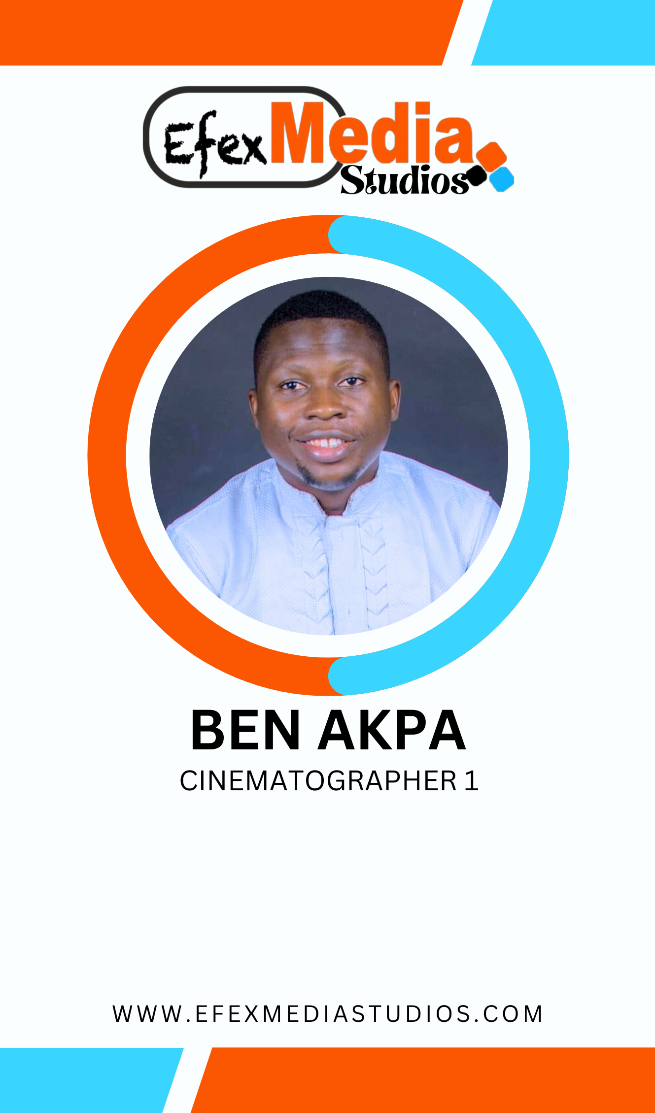 Ben Akpa — Cinematographer